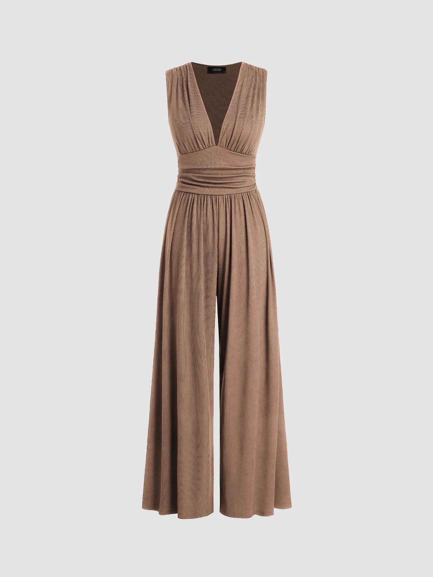 Selenae - Combinaison Large Sans Manches Chic