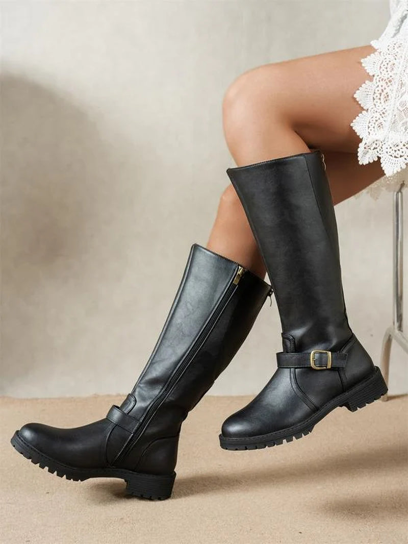 Sophie – Bequeme Stiefel Mit Niedrigem Absatz