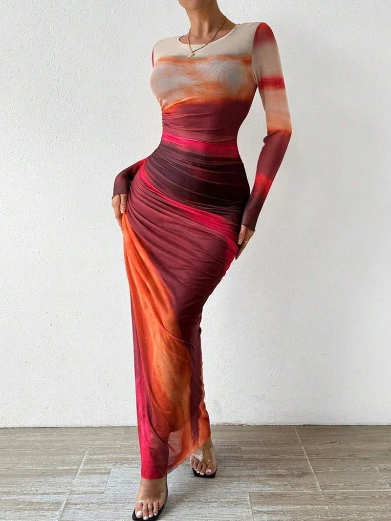 Aquarelle Dream | Maxikleid