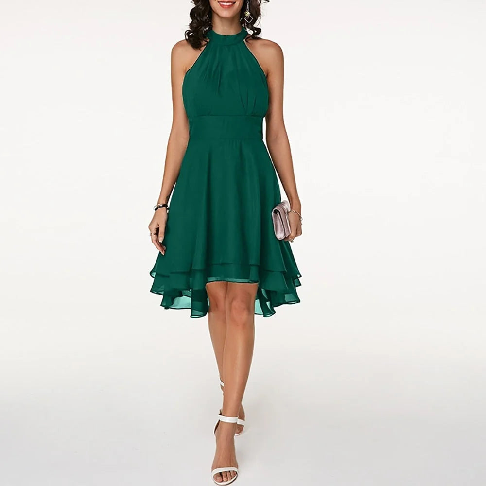 Stilvolle Kleid Mit Charmanten Rüschen – Isabella