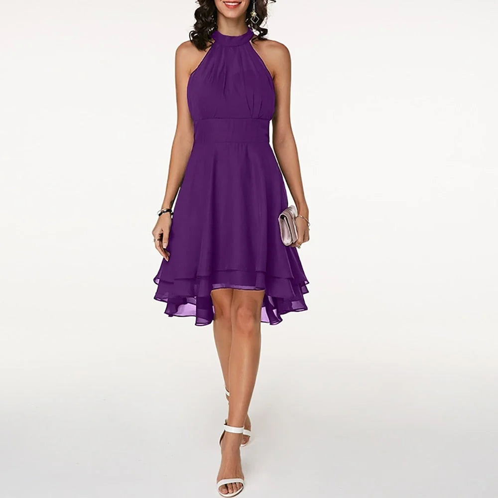 Stilvolle Kleid Mit Charmanten Rüschen – Isabella
