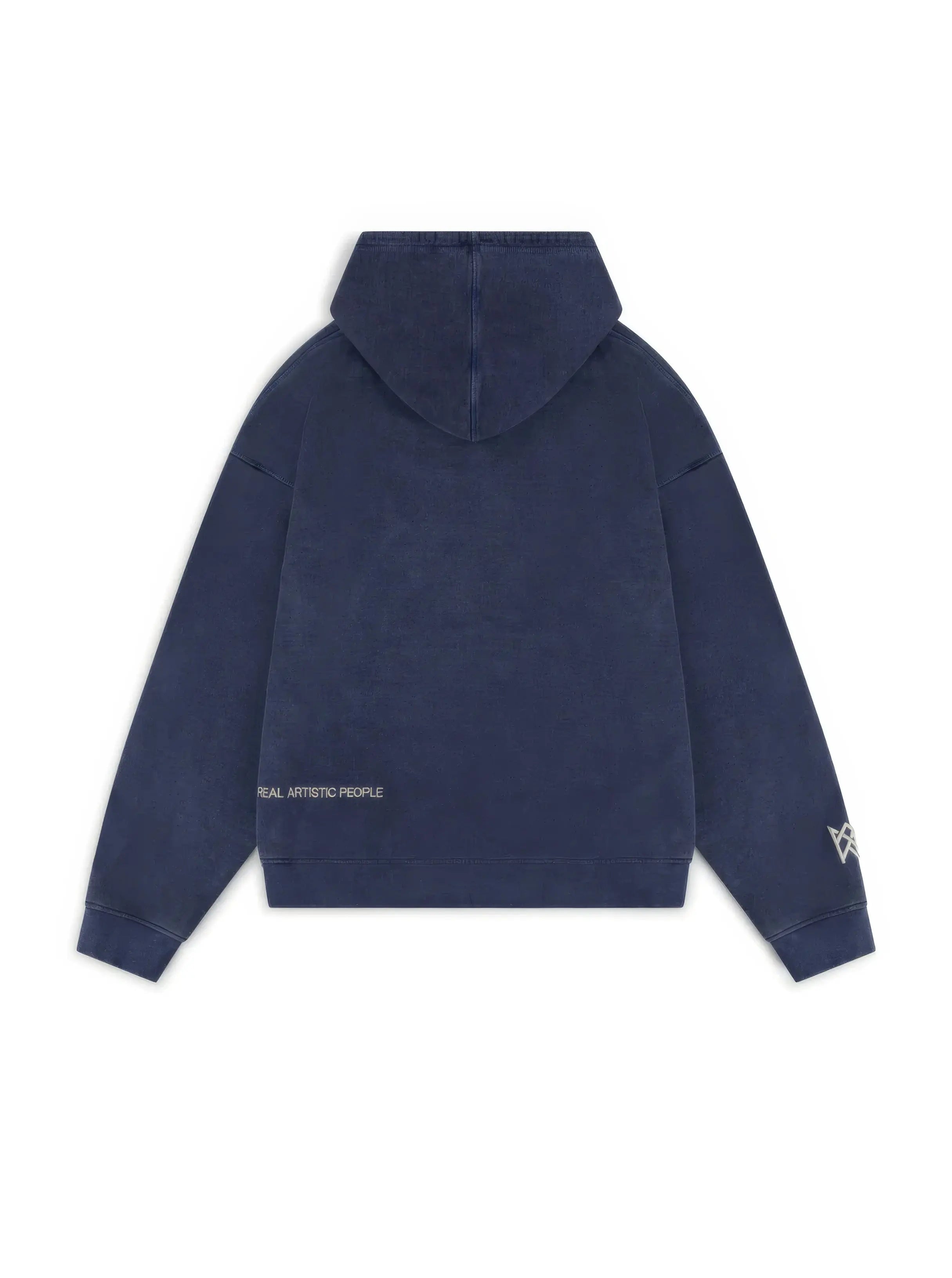 Sweat À Capuche Bleu Avec Imprimé "For the Culture"