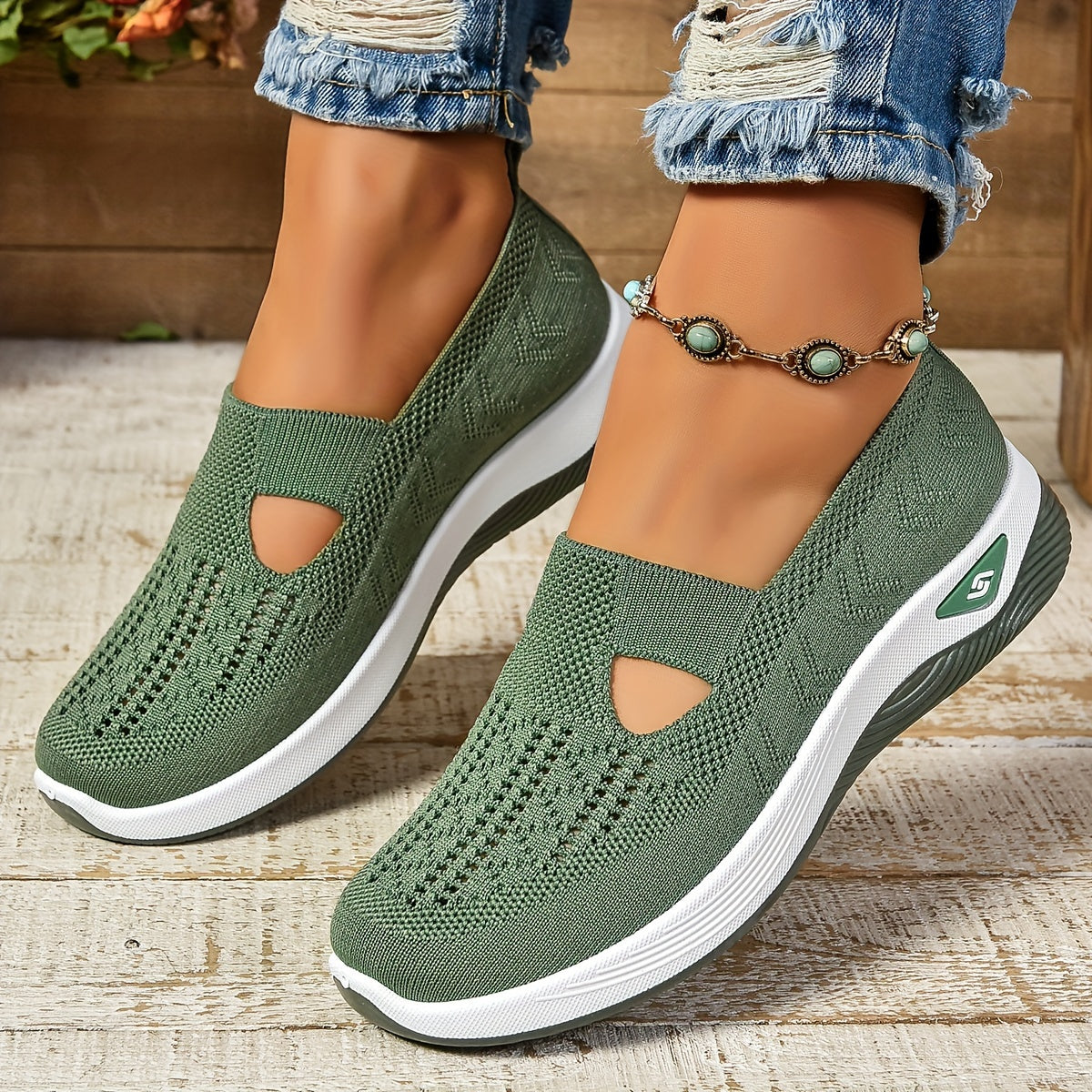 Women's Cushioned Supportive Slip-On Shoes – Everyday Comfort