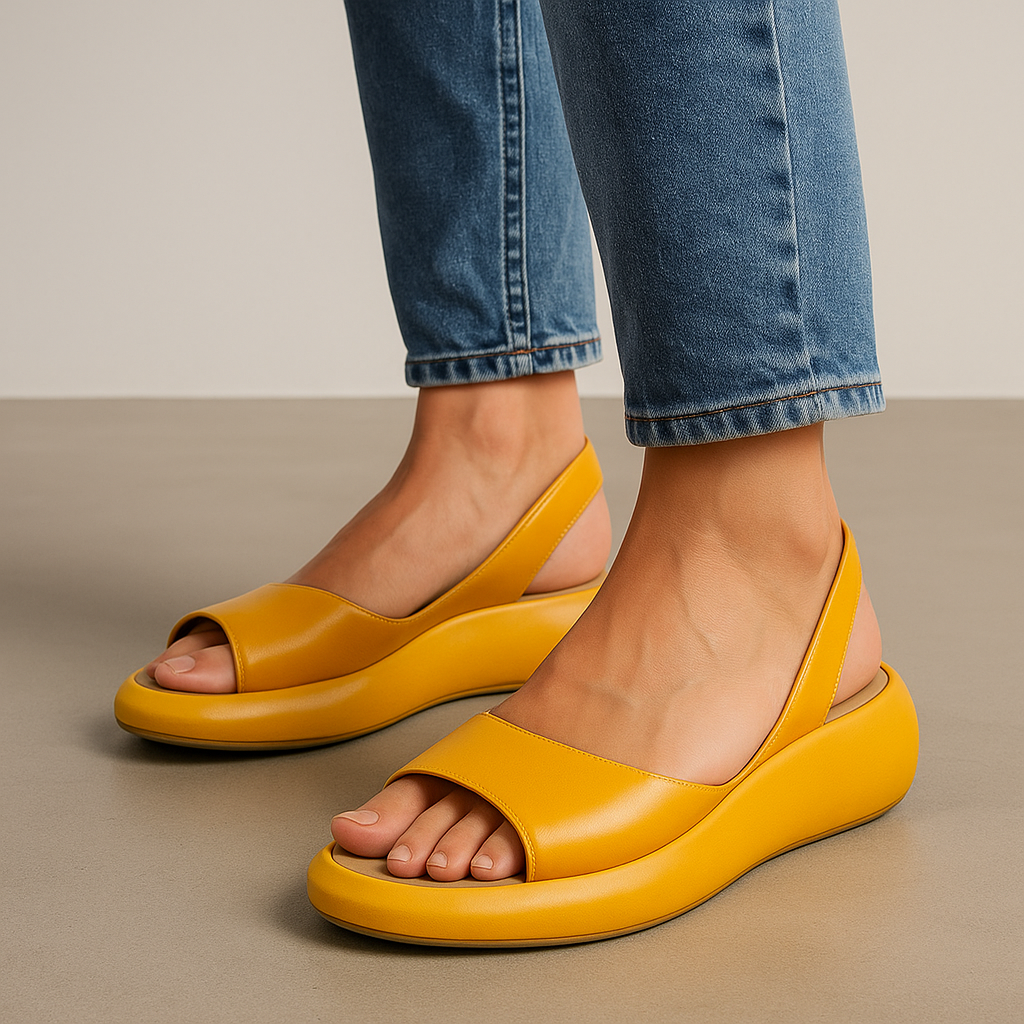 Women's Open-Toe Non-Slip Slide Sandals – Cushioned