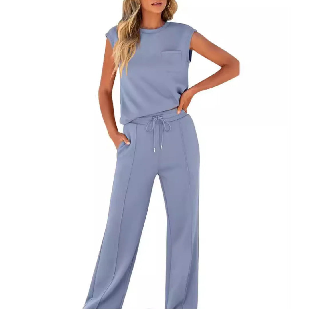 Women's Casual Summer Lounge Co-Ord Set | Relaxed Fit