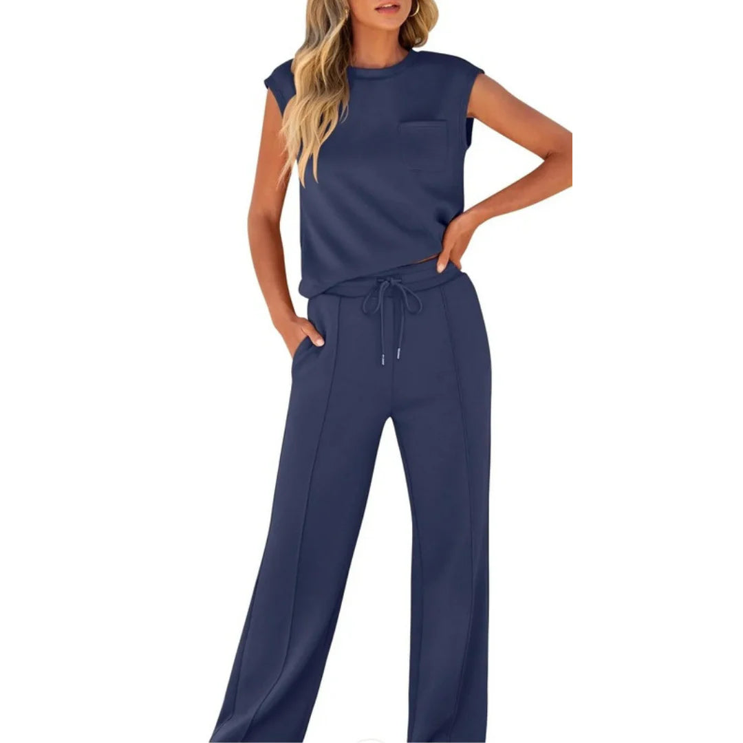 Women's Casual Summer Lounge Co-Ord Set | Relaxed Fit