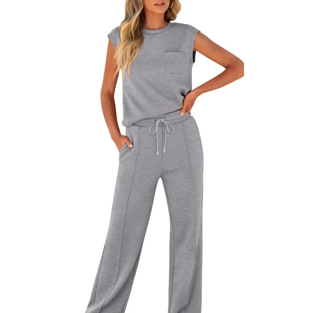 Women's Casual Summer Lounge Co-Ord Set | Relaxed Fit