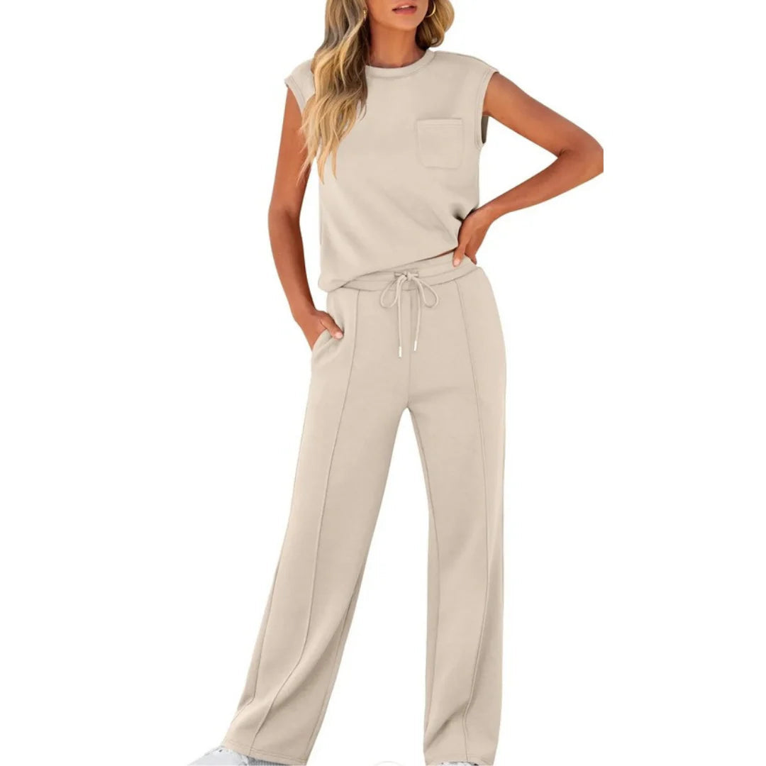 Women's Casual Summer Lounge Co-Ord Set | Relaxed Fit