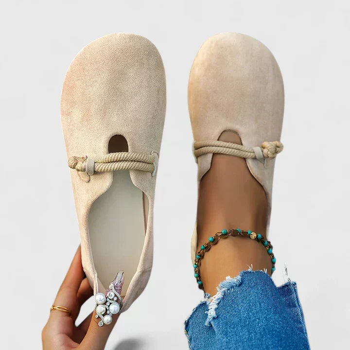 Women's Orthopedic Suede Comfort Loafers – Arch Support