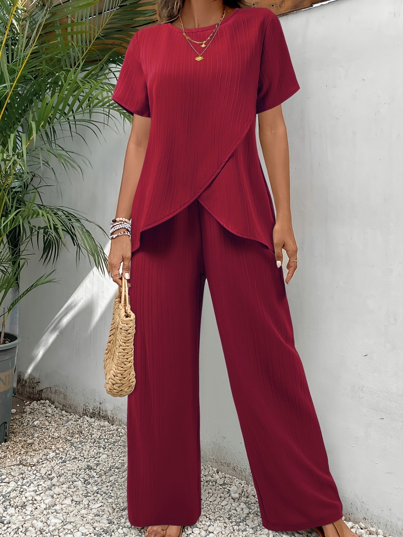 Women's Elegant Comfort Two-Piece Set