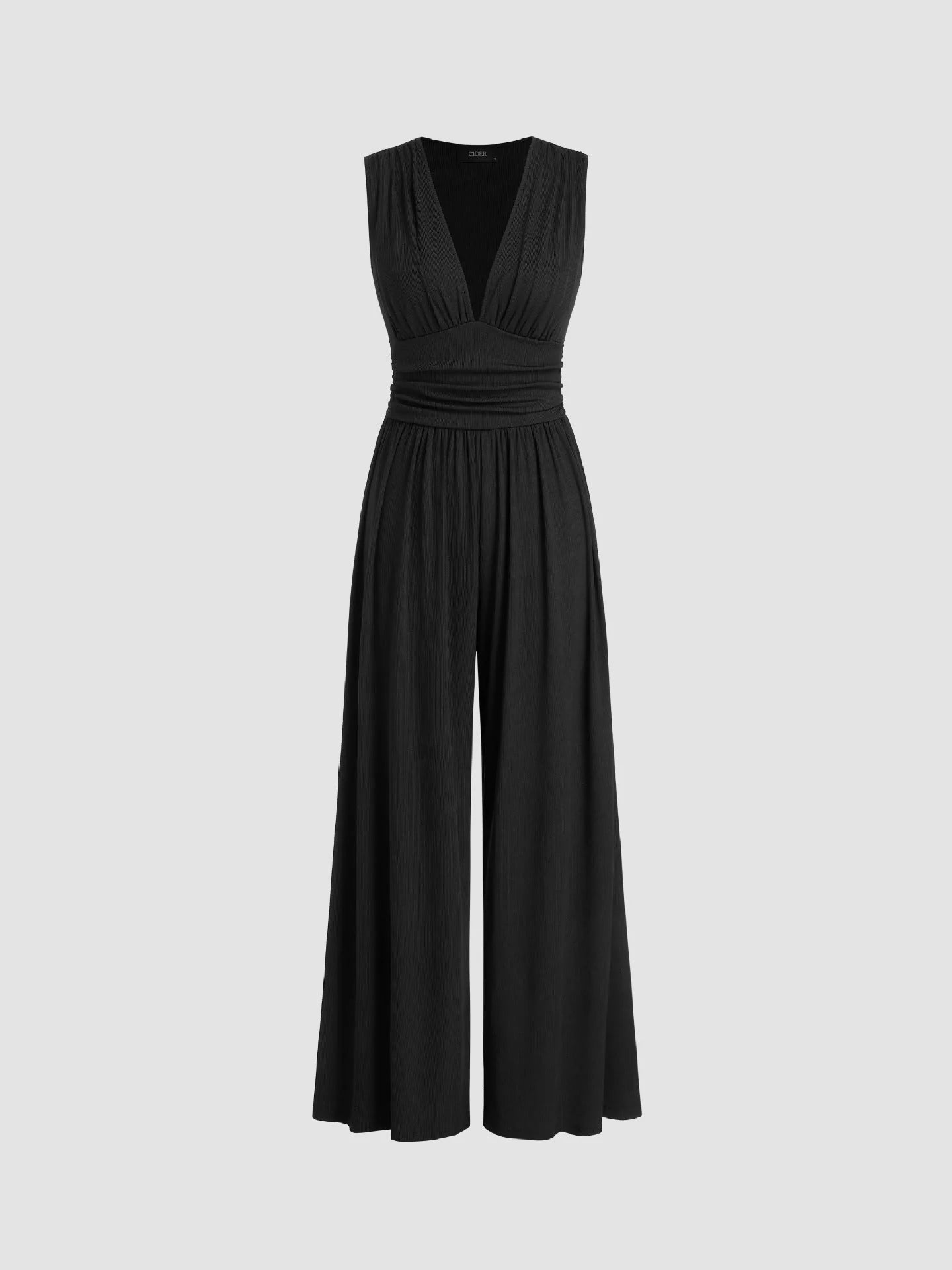 Selenae - Combinaison Large Sans Manches Chic