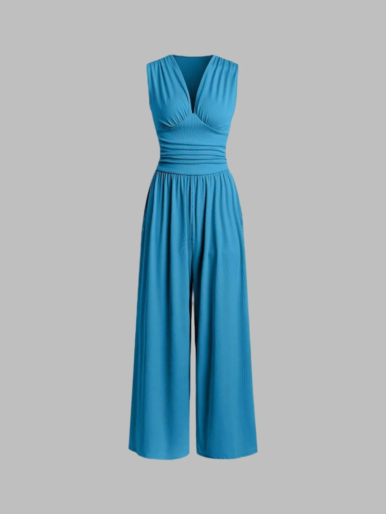 Selenae - Combinaison Large Sans Manches Chic