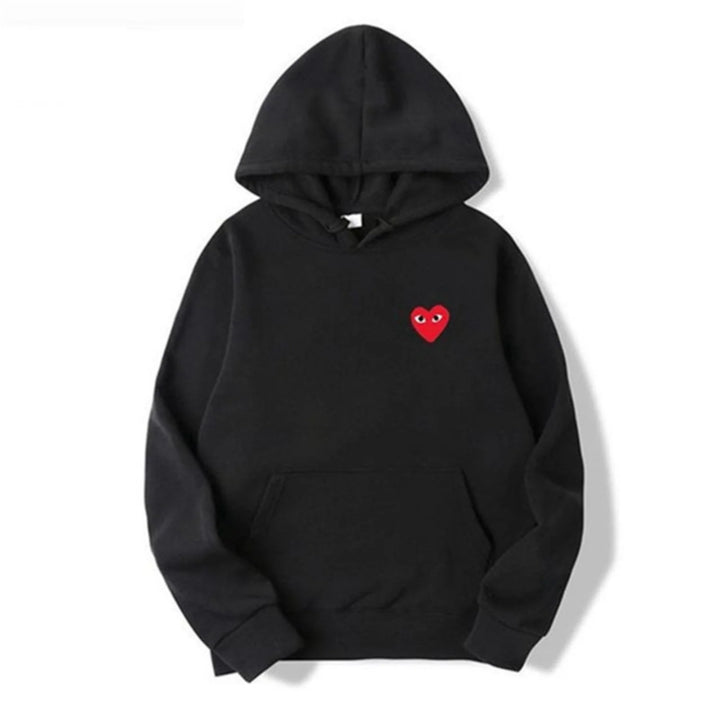 Serwyn | Dameshoodie Met Minimalistisch Hart, Comfortabele Pullover, Casual Sweatshirt
