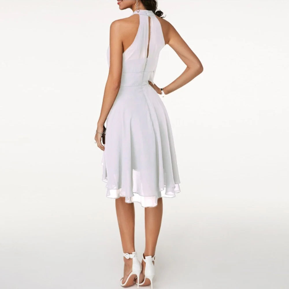 Stilvolle Kleid Mit Charmanten Rüschen – Isabella