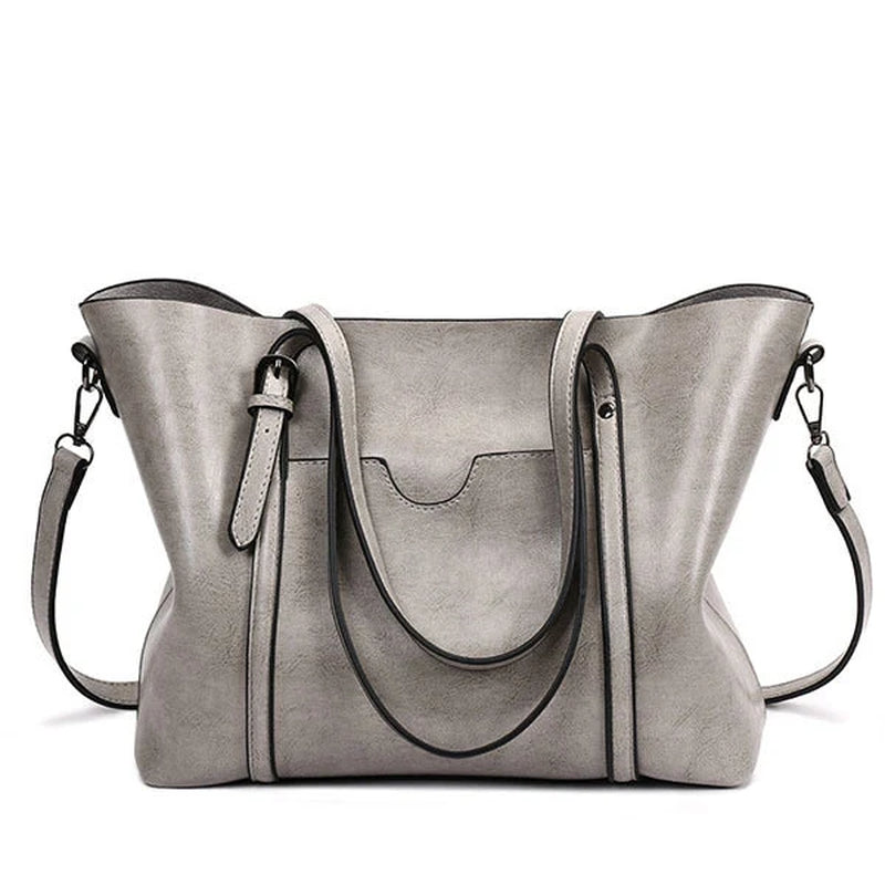 Sophia - Refined Elegance Leather Tote Bag