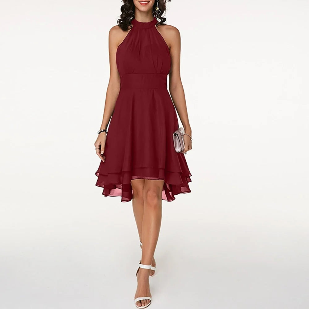 Stilvolle Kleid Mit Charmanten Rüschen – Isabella